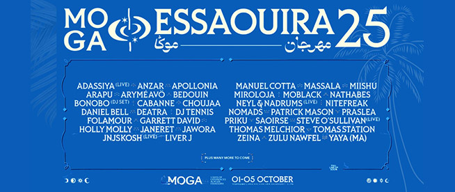 Le MOGA festival de retour à Essaouira
