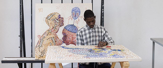 Ibrahim Ballo présente « Les mémoires de filles en fils » à la Fondation Montresso
