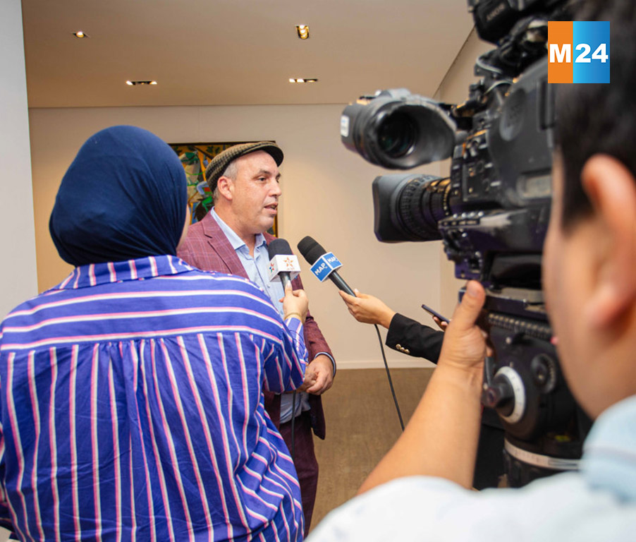 Revue de presse de l'exposition «Sanctuary Kingdom» de Rachid Bouhamidi - M24
