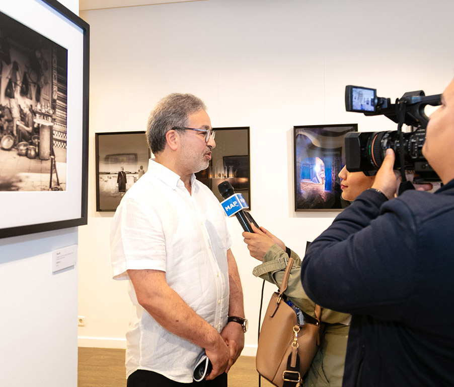Revue de presse de l'exposition «Maroc : Terre de Lumière» de Jamal Hammami - La MAP