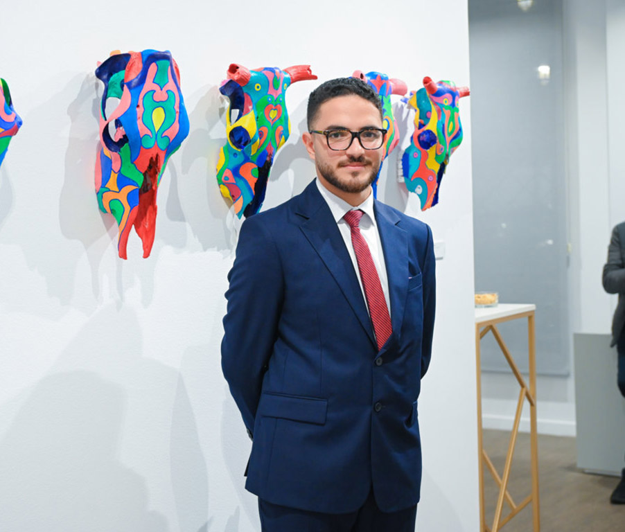 Vernissage de l'exposition “Entre deux continents” de Aymane Bufrakech
