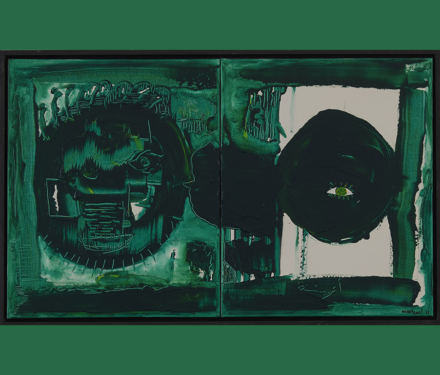 Rencontre<br>
La peinture est un espace où les souvenirs continuent de vivre
