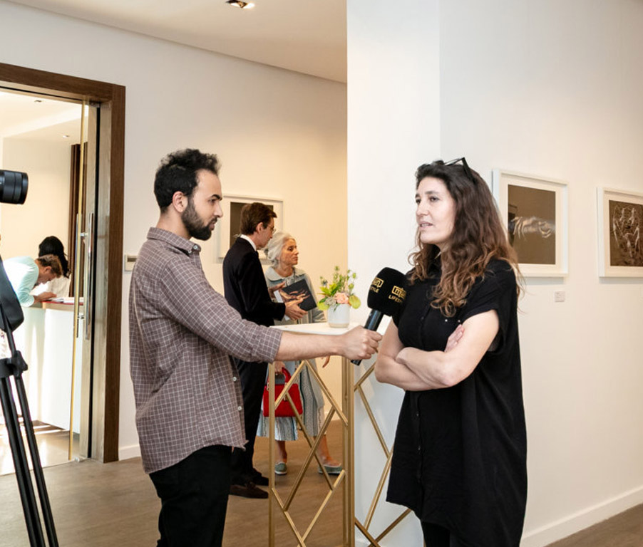 Revue de presse de l'exposition «Rétrospectives Série 1:1001 Dreams & Série 2: Sédiments» de Yasmina Alaoui - Morocco World News
