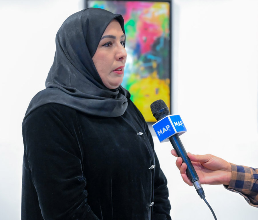 Revue de presse de l'exposition “Palimpseste de l’exil” de Bouchra Khnafou - M24TV

