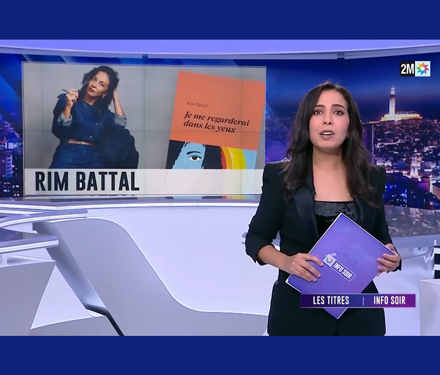 Revue de presse de la rencontre littéraire avec Rim Battal - 2M

