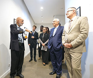 Vernissage de l'exposition «Hidden/Hiding» de Abdallah Bouhamidi
