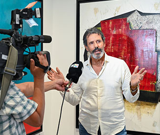 Revue de presse de l’exposition de Hassan Kouhen - 2M

