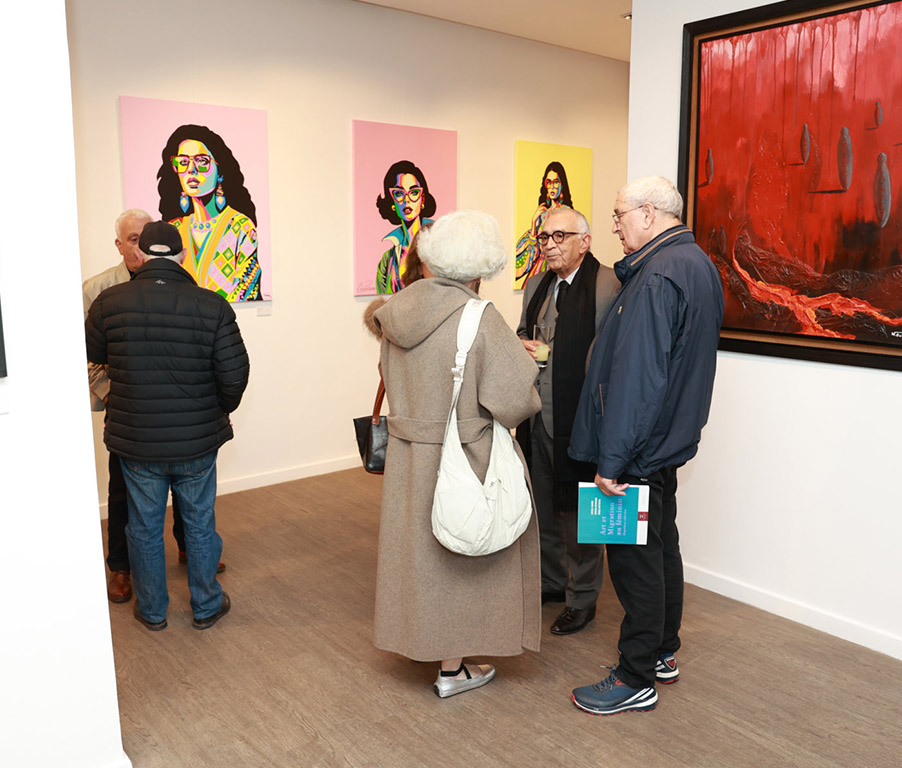 Vernissage de l'exposition collective «Art et migration au féminin»

