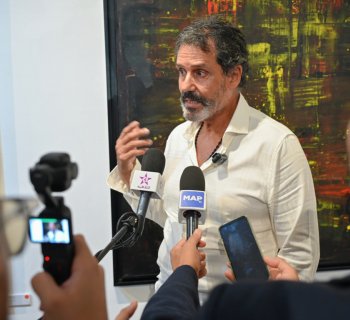 Revue de presse de l’exposition de Hassan Kouhen