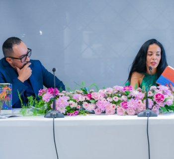 Rencontre avec l'écrivaine Rim Battal pour la présentation de son roman "Je me regarderai dans les yeux"