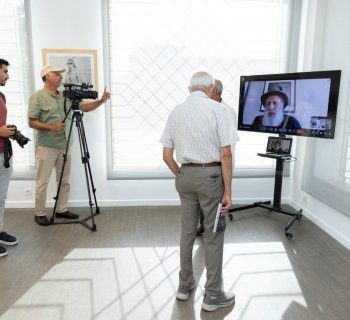 Revue de presse de l'exposition photographique "Je viens d'un regard qui traverse" de Mustapha El Basri