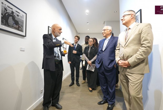 Vernissage de l'exposition "Hidden/Hiding" de Abdallah Bouhamidi