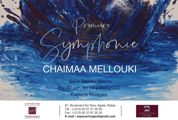 Vernissage de l'exposition "Première symphonie" de Chaimaa Mellouki