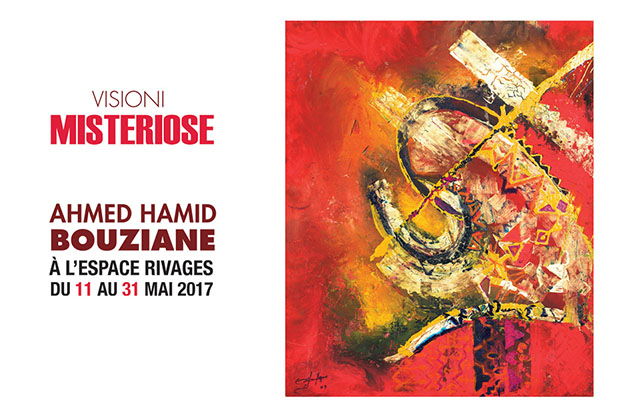 Vernissage de l'exposition "Visioni Misteriose" de Ahmed Hamid Bouziane