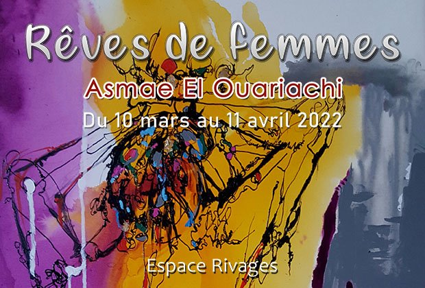 Vernissage de l'exposition "Rêves de femmes" de Asmae El Ouariachi