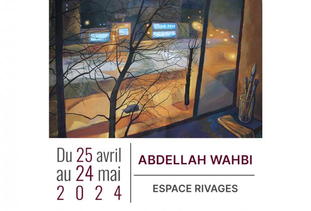 Vernissage de l'exposition "Des toiles de la Russie" de Abdellah Wahbi