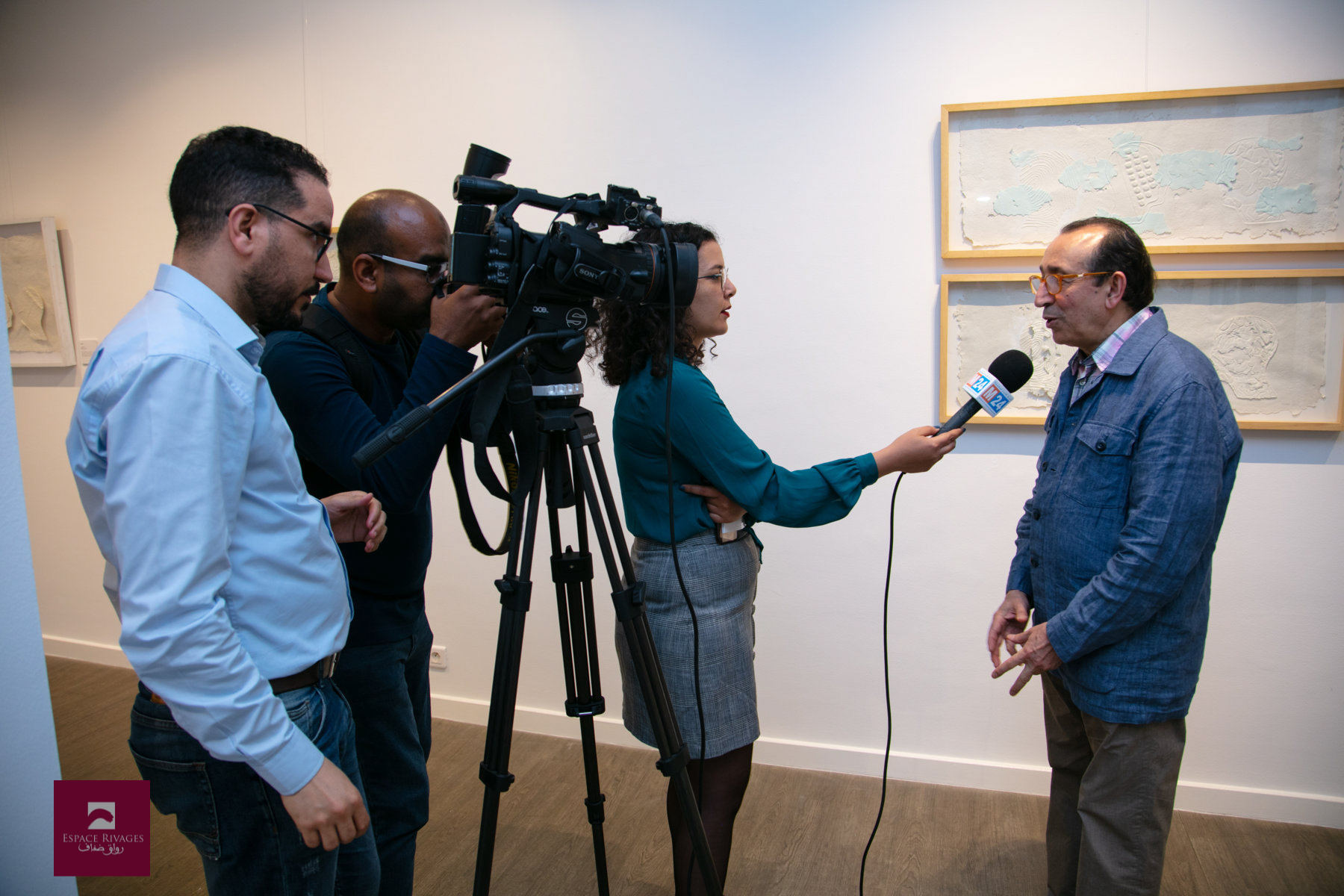Vernissage de l'exposition 
