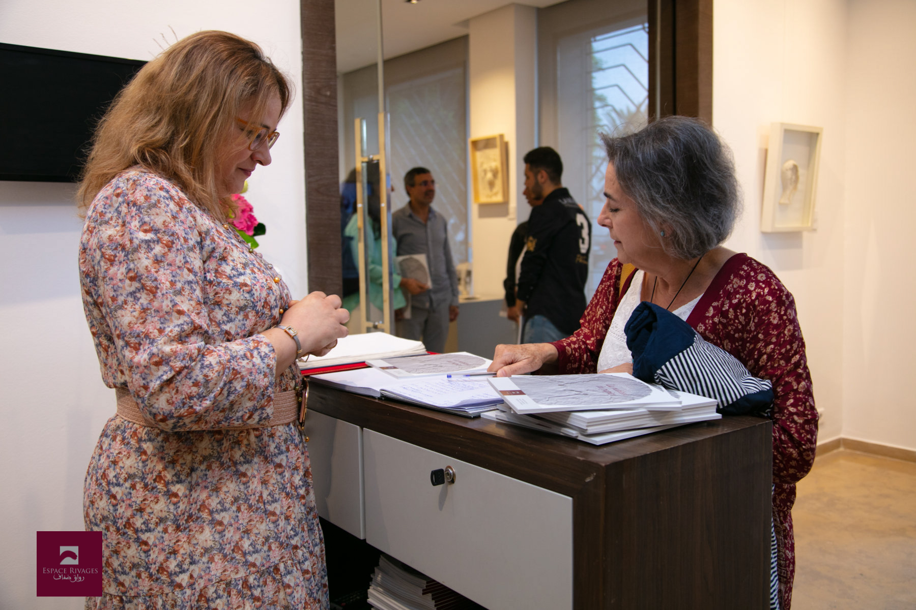 Vernissage de l'exposition 
